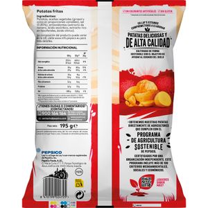 Patatas Fritas Lisas al Punto de Sal