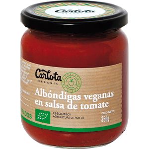 Albóndigas Veganas Salsa Tomate
