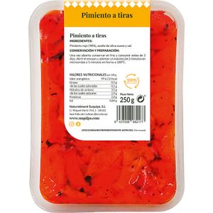 Pimiento Asado Tiras Bandeja