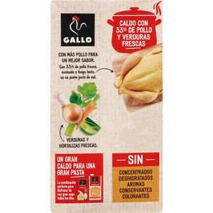 Caldo Natural de Pollo Brick