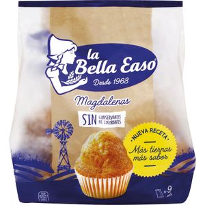 Magdalenas Redondas Bolsa 9 Unidades