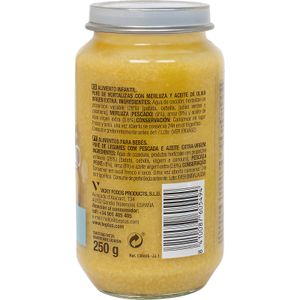 Tarrito de Verduras Con Merluza