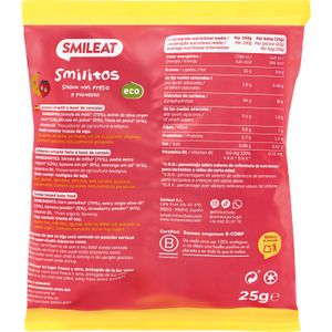 Snack Fresa Plátano Smilitos