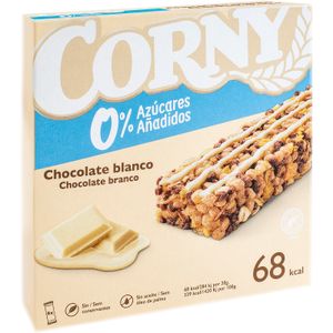 Barritas Cereales con Choco Blanco 0% Pack 6