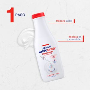 Cuarta imagen del producto Gel de Baño Lactourea Reparador de la marca LACTOVIT