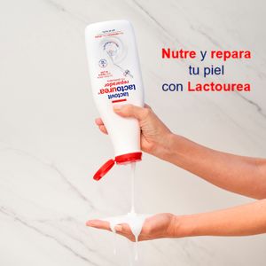 Quinta imagen del producto Gel de Baño Lactourea Reparador de la marca LACTOVIT