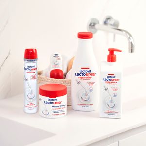 Sexta imagen del producto Gel de Baño Lactourea Reparador de la marca LACTOVIT