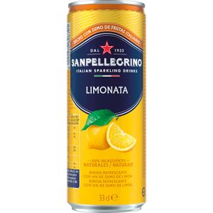 PELLEGRINO Agua con Gas Limonada Lata