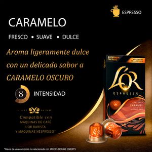Café Espresso Caramel Cápsulas
