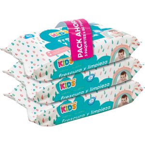 Toallita Limpieza y Fresc Pack 3 Unidades