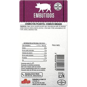 Choricitos Picantes