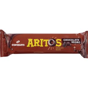 Choco Aritos Bañados de Chocolate Negro CONSUM