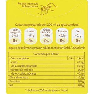 Infusión Cúrcuma Canela y Vainilla 20Bolsita