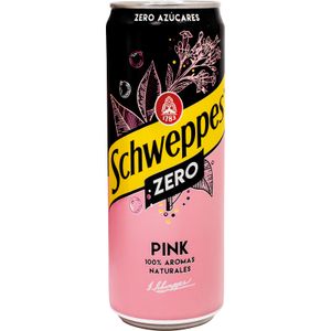 SCHWEPPES Tónica Pink Zero Lata