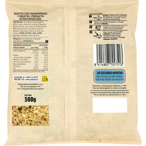 Risotto con Champiñones y Boletus