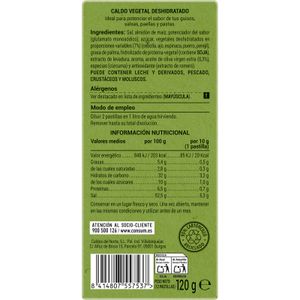 Caldo Vegetal 12 Pastillas