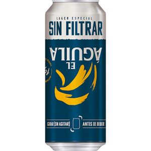 Cerveza sin Filtrar Lata EL ÁGUILA