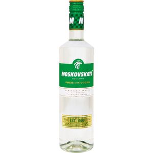 Vodka ruso MOSKOVSKAYA, botella 70 cl 0,7 l