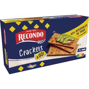 RECONDO Crackers 42% Integrales de Trigo