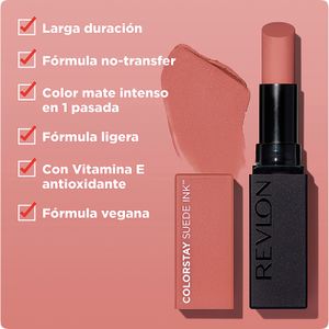 Tercera imatge del producte Labial Suede Ink 002 No Rules de la marca REVLON