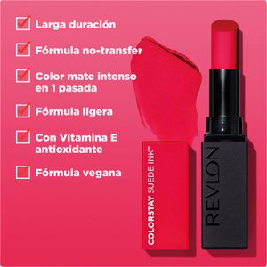 Tercera imatge del producte Labial Suede Ink 017 First Class de la marca REVLON