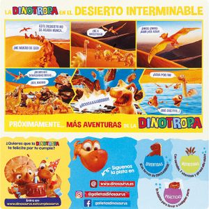 Galleta Dinosaurus Chocolate con Leche