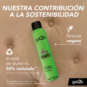 Quarta imatge del producte Xampú En Sec Extra Fresh de la marca GOT2B