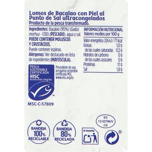 Lomitos Bacalao Congelados
