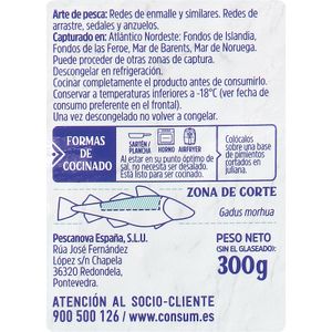 Lomitos Bacalao Congelados