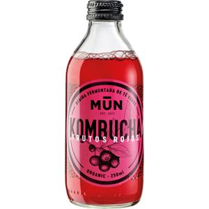 MUN Kombucha Frutos Rojos Botella