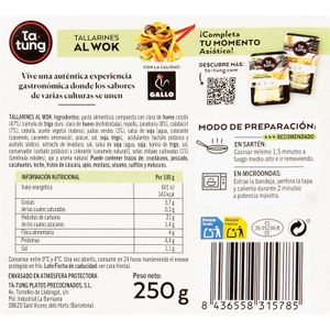 Tallarines al Wok
