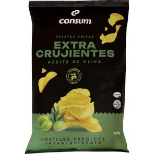 Patatas Extra Crujientes Aceite Oliva Bolsa
