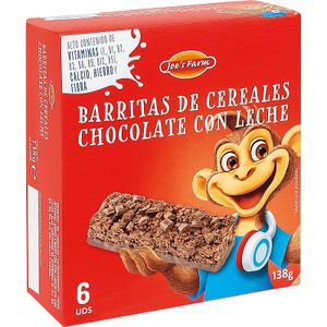 Barrita de Cereales Chocolate con Leche