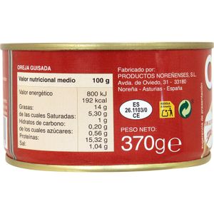 Oreja Guisada Lata