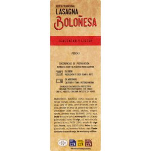 Lasaña Boloñesa