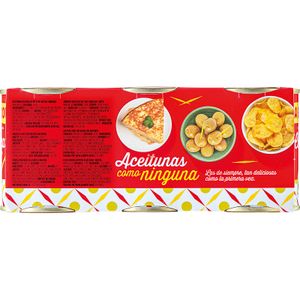 Aceitunas Rellenas de Anchoa Pack de 3