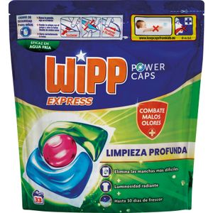 Detergente Cápsulas Power Antiolores