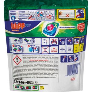 Detergente Cápsulas Power Antiolores