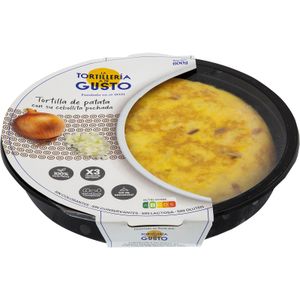 Tortilla Patatas con Cebolla