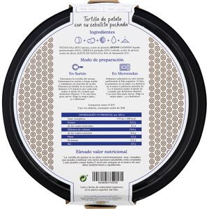 Tortilla Patatas con Cebolla