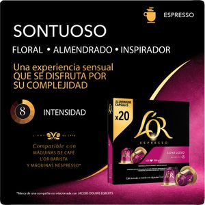Café Espresso Sontuoso 20 Cápsulas