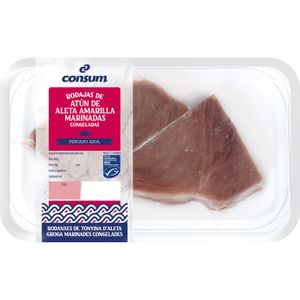 Imagen de Rodaja Atún Marinado Congelado MSC
