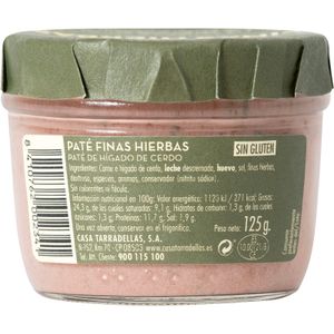 Paté Finas Hierbas Frasco