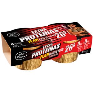 Imagen de Flan de Clara de Huevo Rico en Proteínas 0%0%