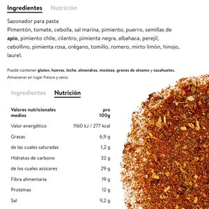Sazonador de Pasta