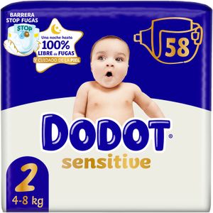 Pañal Sensitive Talla 2 De 4 a 8 Kg