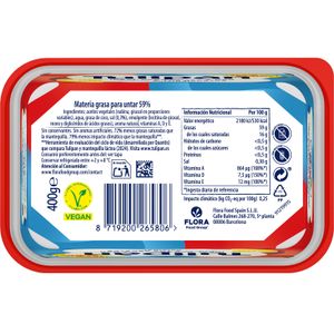 Tercera imatge del producte Margarina Vegetal Terrina de la marca TULIPAN