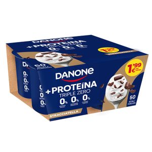 Yogur 0%0% Proteína Sabor Stracciatella DANONE