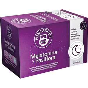Infusión Melatonina y Pasiflora POMPADOUR