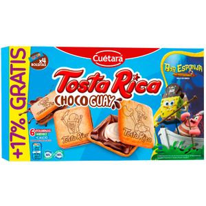 Galleta Tosta Rica Chocoguay más 17%